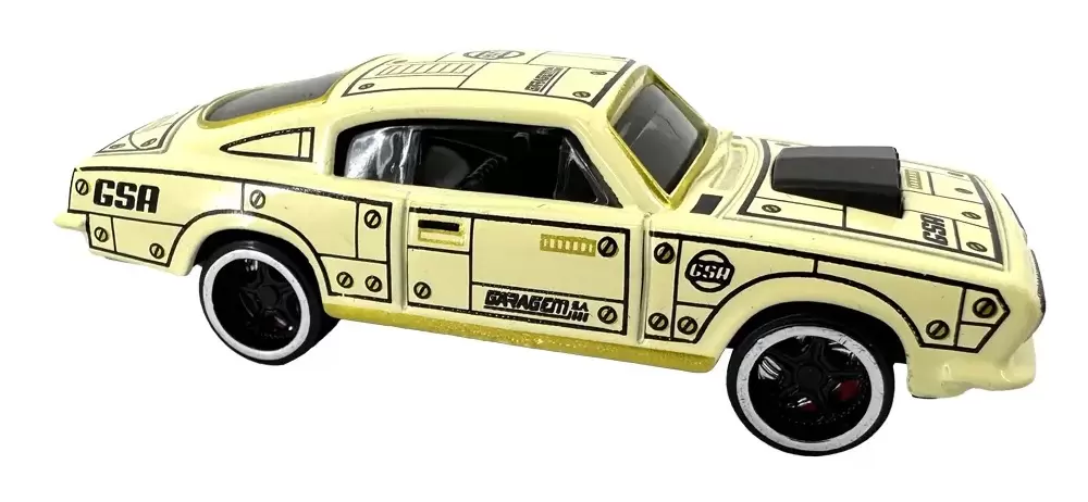 Muscle Car Branco (Mustang)
