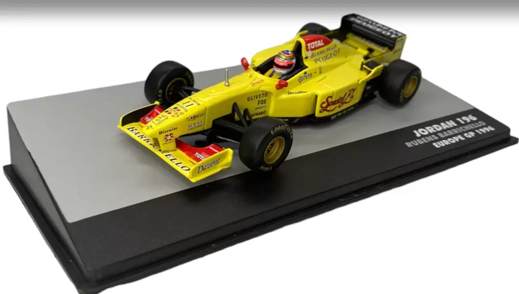 Jordan 196 Peugeot Rubens Barrichello 1996