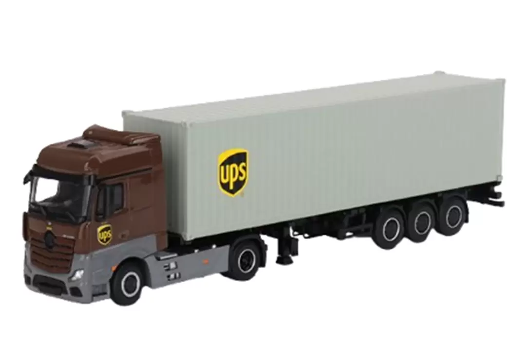 Mercedes-Benz Actros w/ 40 Ft Container " UPS Europe"