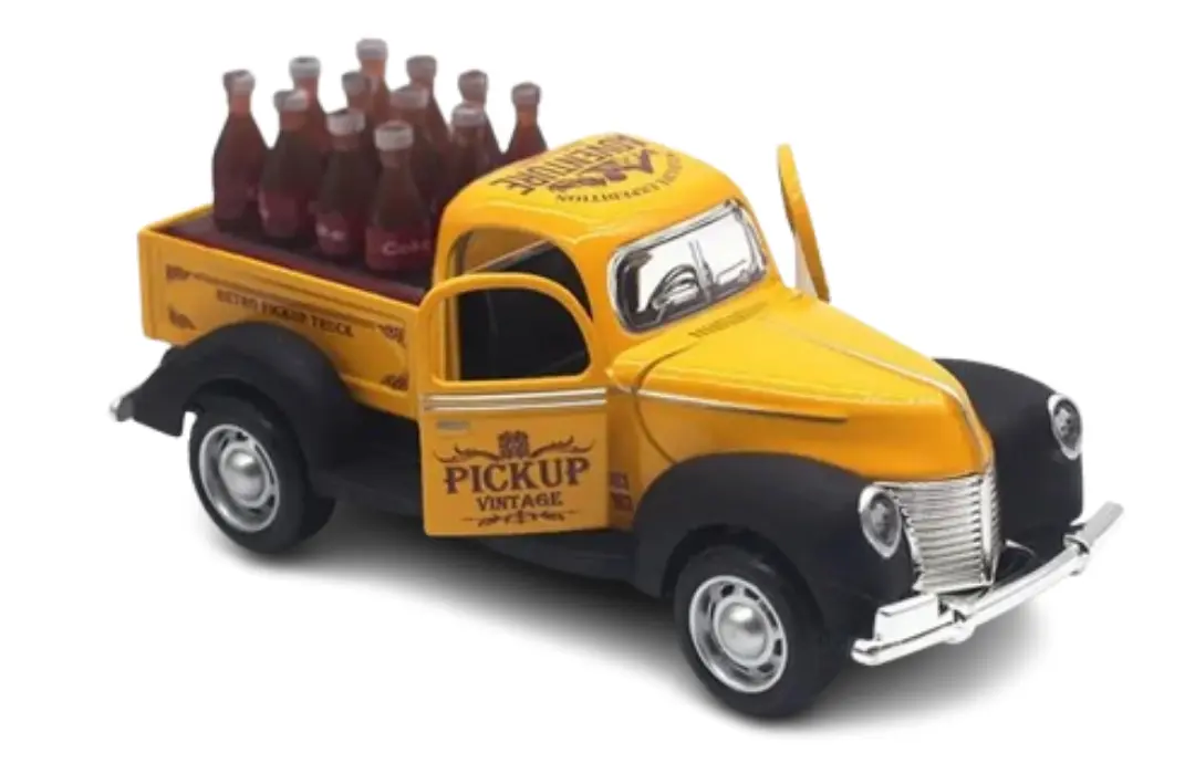 Pickup Ford Vintage Coke Box Delivery